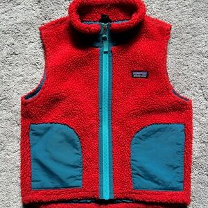 Patagonia Retro X Fleece Sherpa Vest - Kids Size XS, 5/6